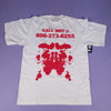 NWT E.Goyard "Talk To Me About My Mental Health" Rorschach T-Shirt