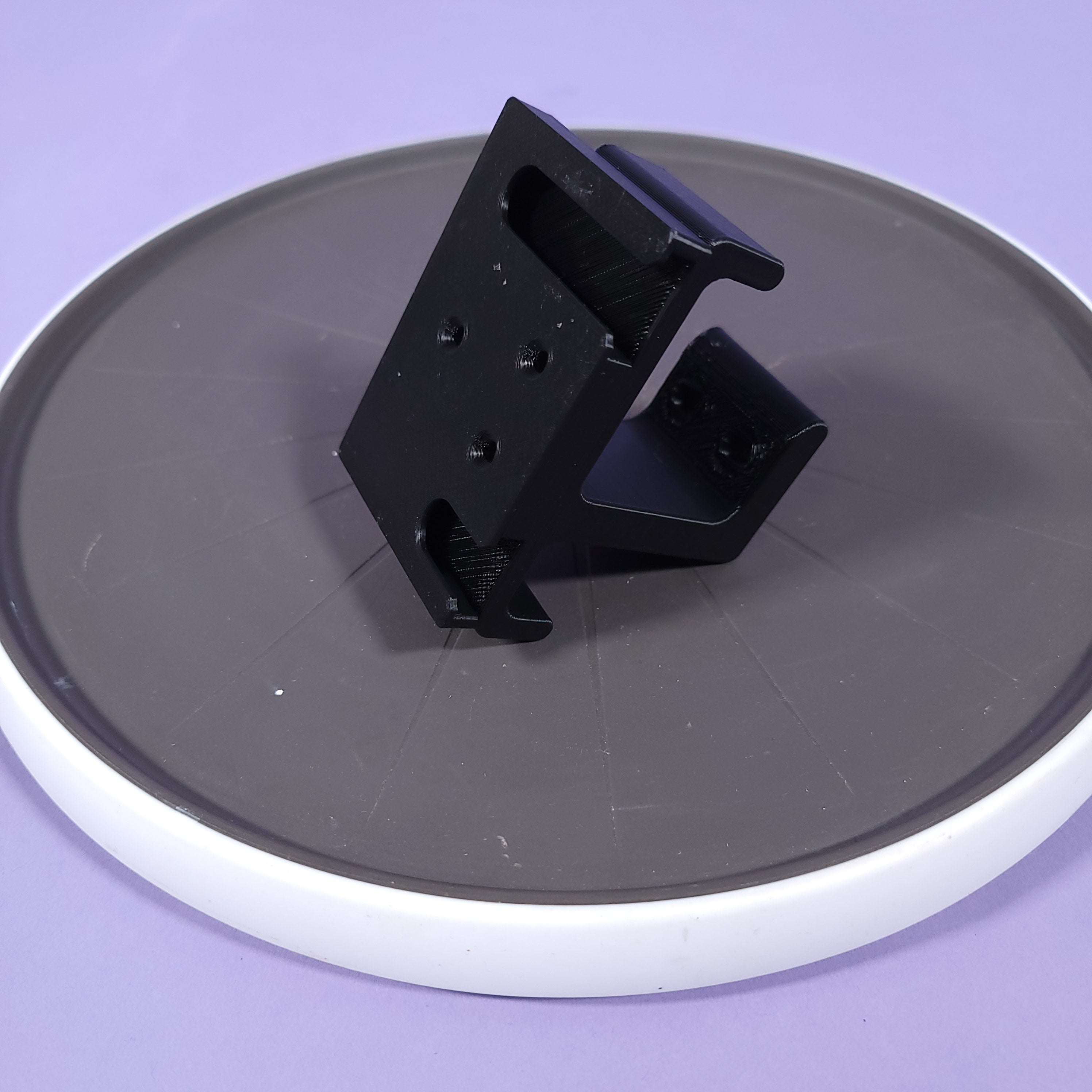 3D Printed Controller x Headset underdesk mount combo
