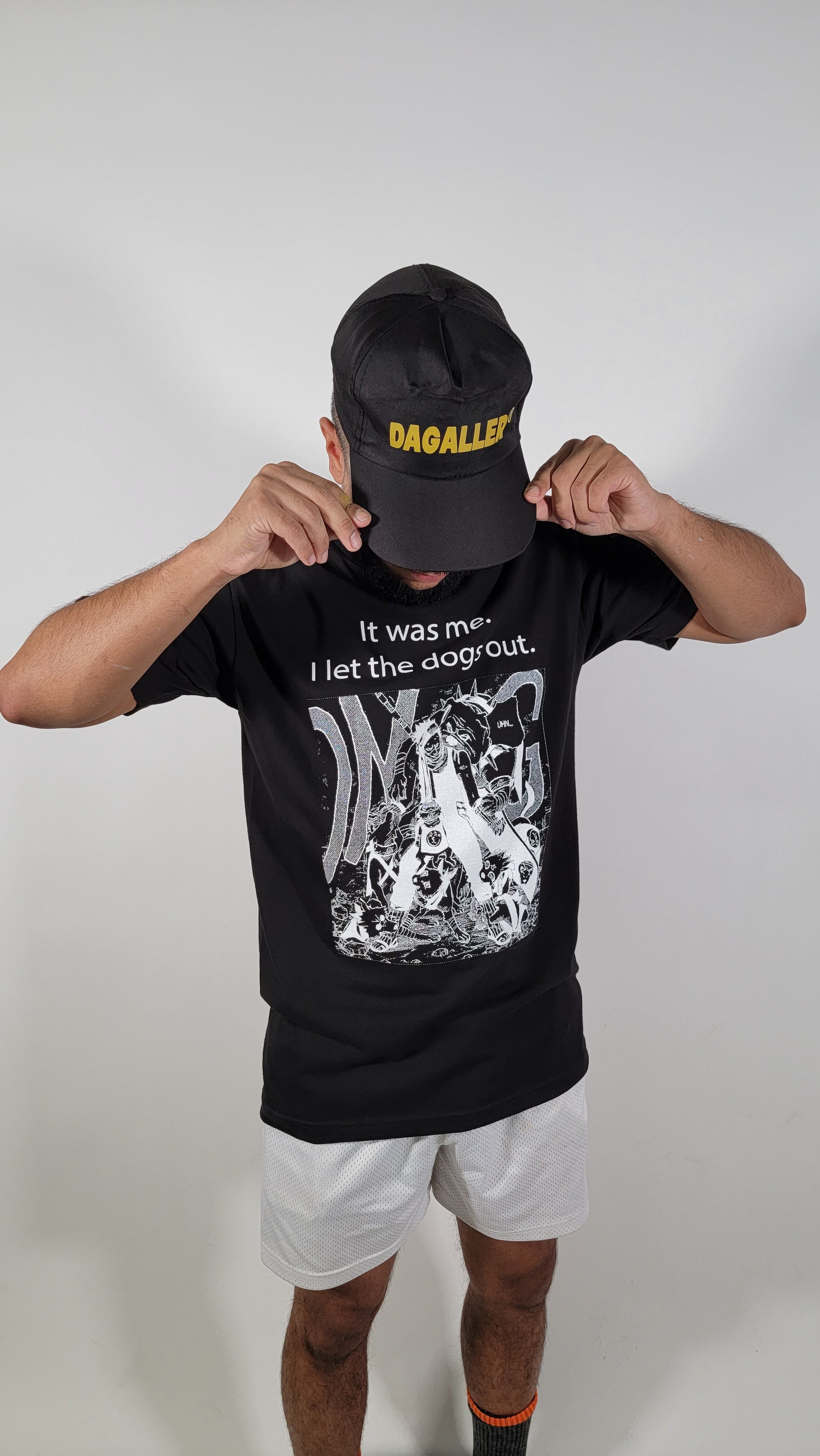Zabuza “It Was Me, I let the dogs out” Spell-out and Graphic  shirt