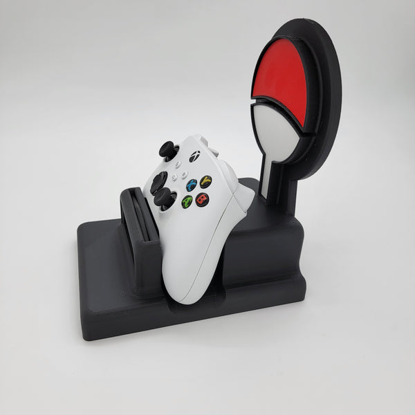 Uchiha Clan Inspired Controller and Headset Stand Combo