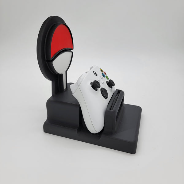 Uchiha Clan Inspired Controller and Headset Stand Combo