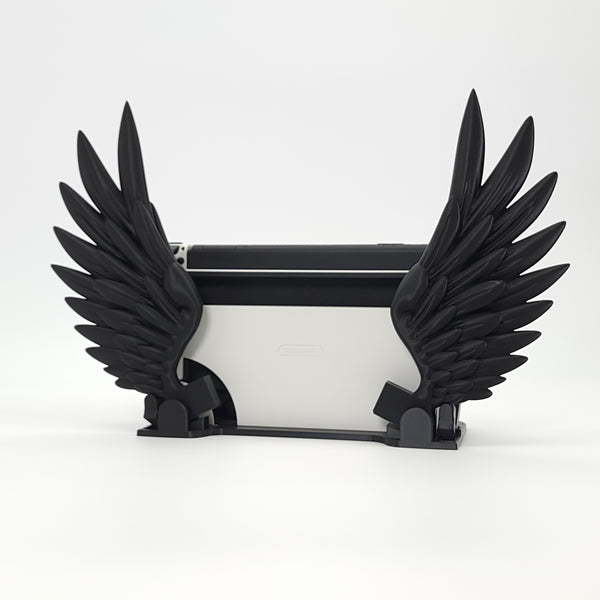 Art Deco Wings Gaming Console Dock Accessory – Compatible with Switch OLED & Classic