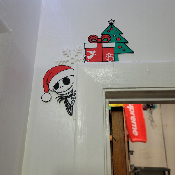 3D Printed Christmas Door Corners - Steez Stock