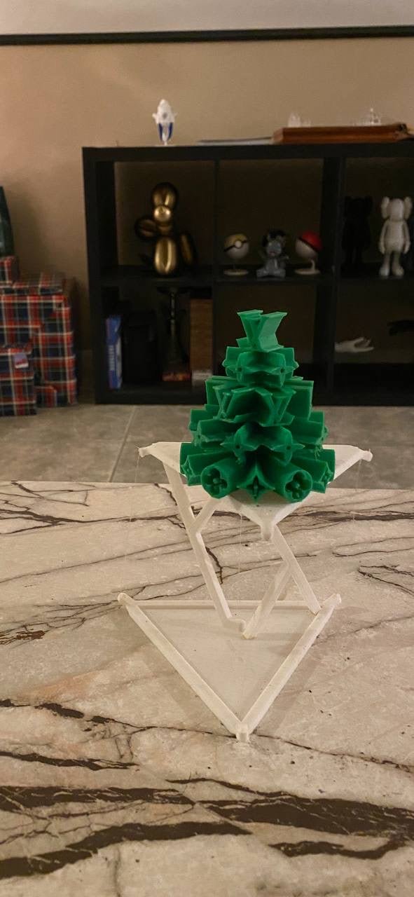 3D Printed " Custom LV Christmas Ornament - Steez Stock