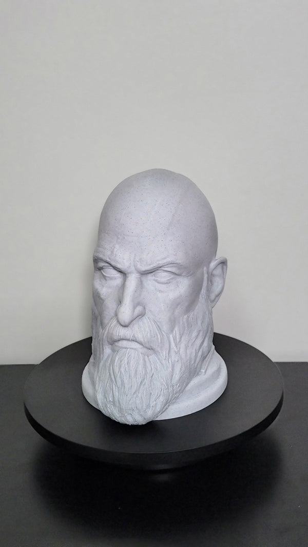 3D Printed Greek God Head - Steez Stock