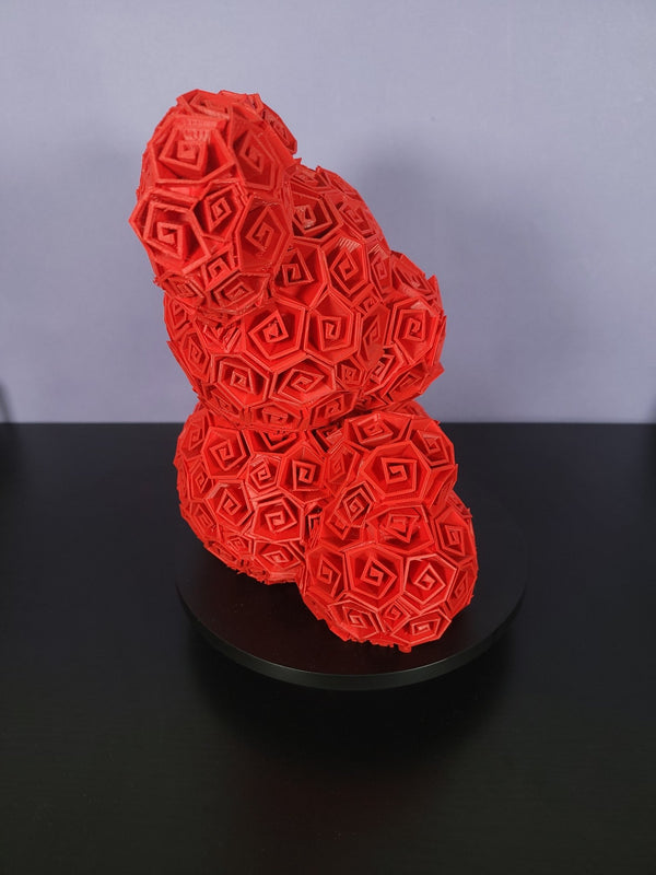 3D Printed Rose Teddy Bear Valetines Day Special - Steez Stock