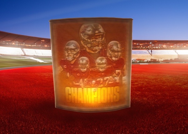 3D Printed NFL  Team Night Light