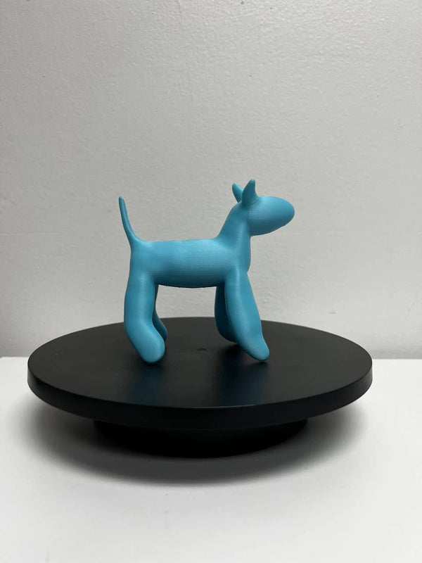 Blue Dog Glow - in - the - Dark 3D Print by e.Goyard. - Steez Stock