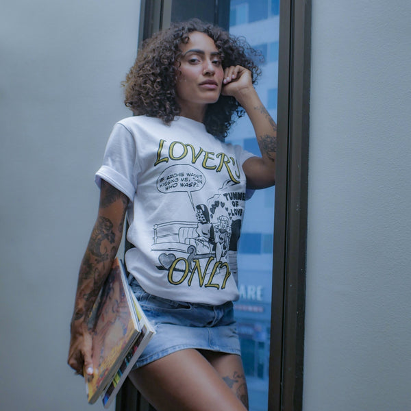 Lovers Only Archie Comics "Tunnel Of Love" White T - Shirt - Steez Stock