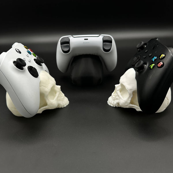 3D Printed Skull Controller Stand for PS5 & Xbox