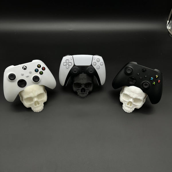 3D Printed Skull Controller Stand for PS5 & Xbox
