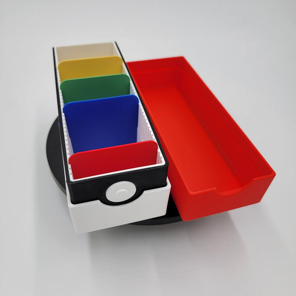 Pokéball - Inspired Custom Oversized Pokémon Trading Card Deck Box - Steez Stock