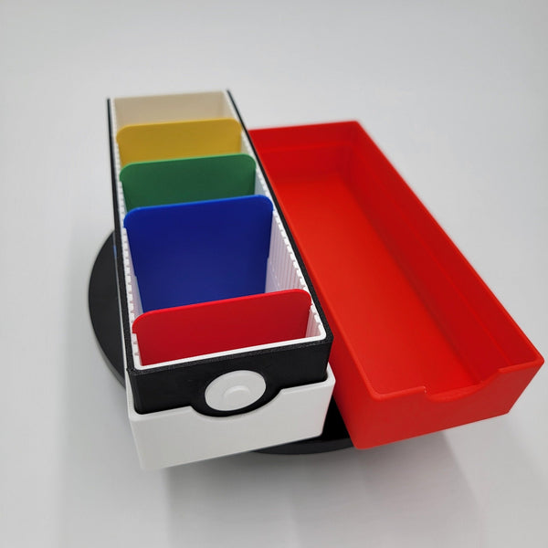 Pokéball - Inspired Custom Oversized Pokémon Trading Card Deck Box - Steez Stock