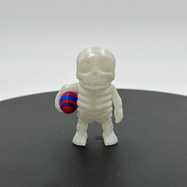 Tiny Skeleton 3D Printed Figurine - Steez Stock