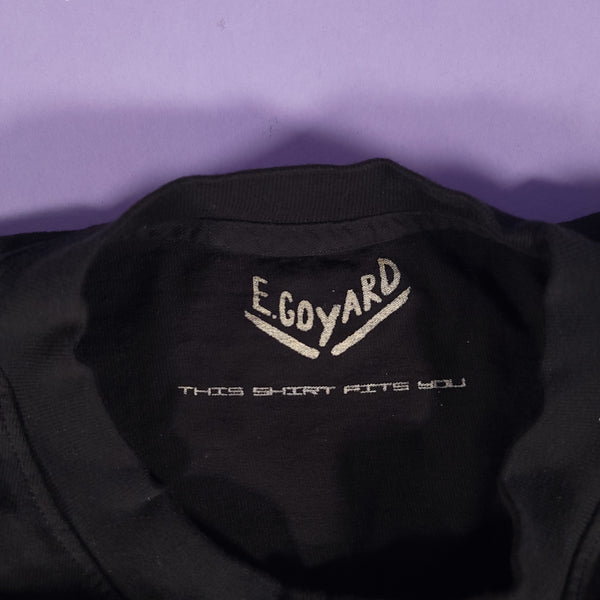 NWT E.Goyard "Talk To Me About My Mental Health" Rorschach Test Black T-Shirt Men's sz XL