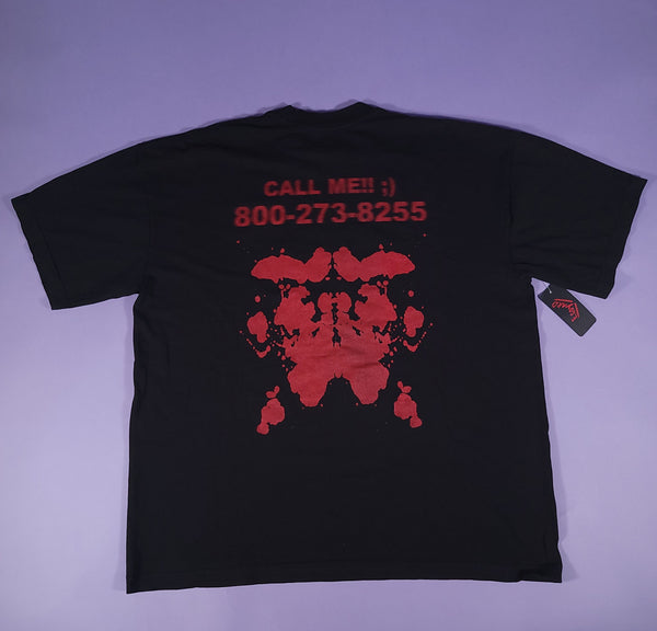 NWT E.Goyard "Talk To Me About My Mental Health" Rorschach T-Shirt